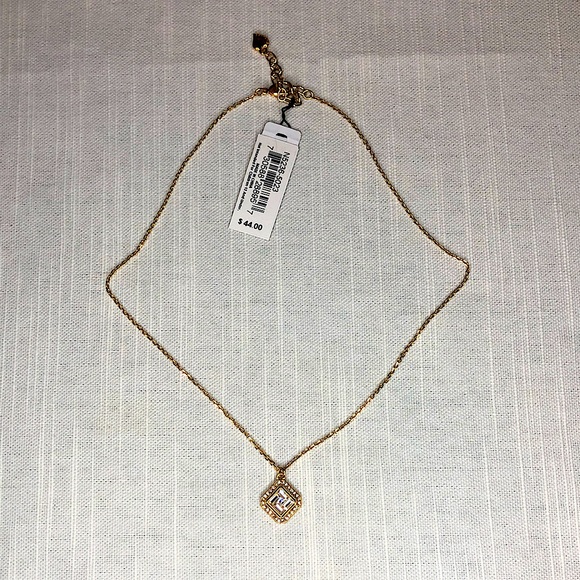 Carolee Gold-Tone Pendant Necklace - Picture 2 of 10